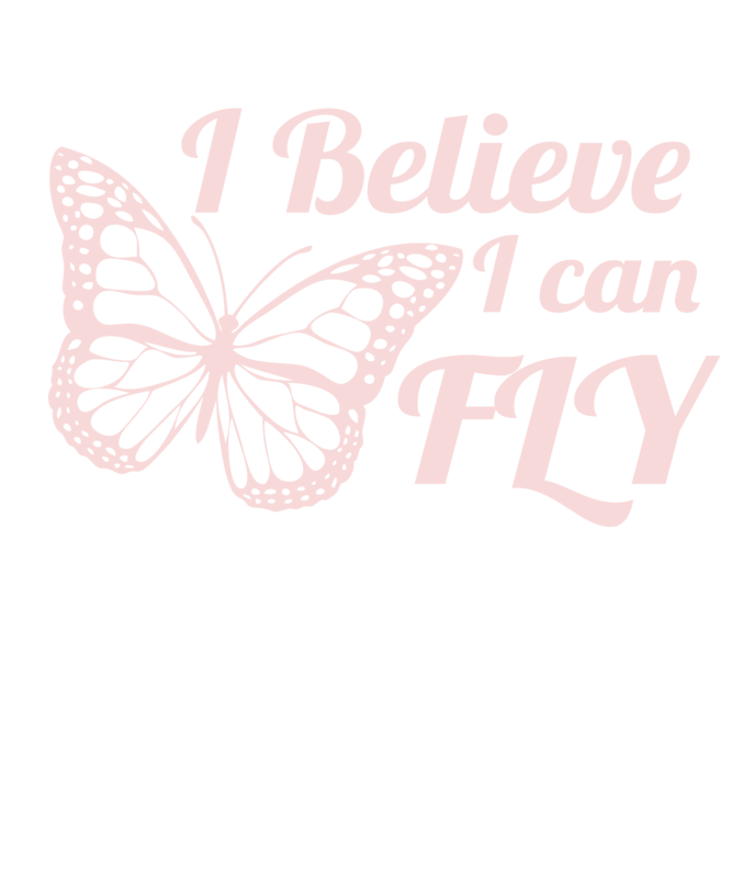 I Believe I Can Fly Butterfly Softstyle T-shirt I Believe I Can Fly Butterfly Softstyle T-shirt