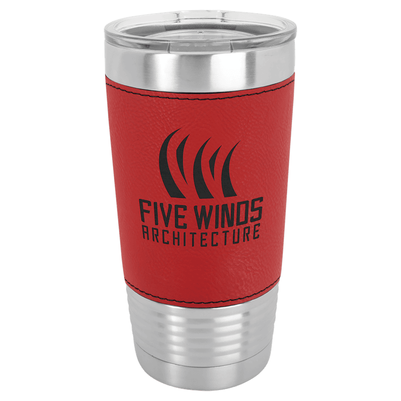 Red Polar Camel 20 oz. Leatherette Grip Tumbler Red Polar Camel 20 oz. Leatherette Grip Tumbler