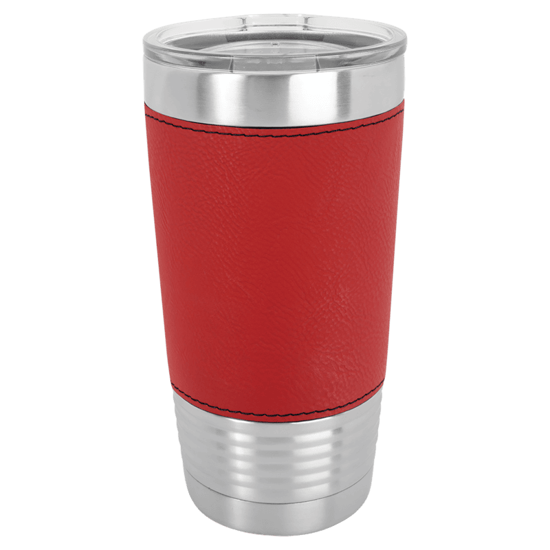 Red Polar Camel 20 oz. Leatherette Grip Tumbler Red Polar Camel 20 oz. Leatherette Grip Tumbler