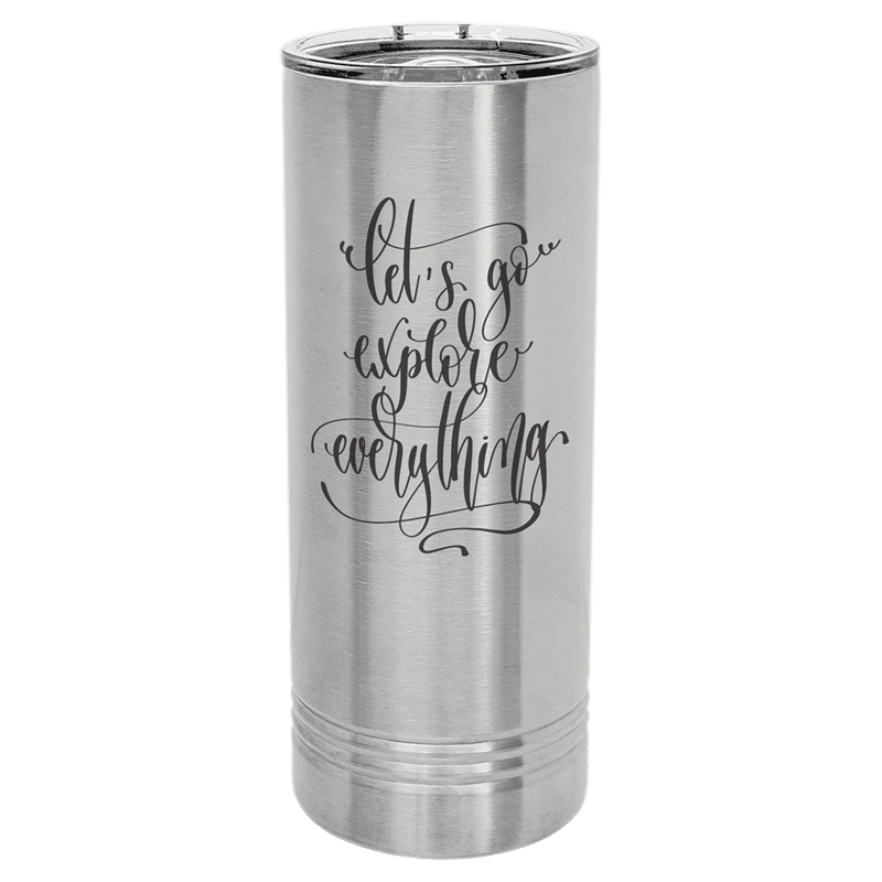 Stainless Steel 22 oz. Polar Camel Skinny Tumbler Stainless Steel 22 oz. Polar Camel Skinny Tumbler