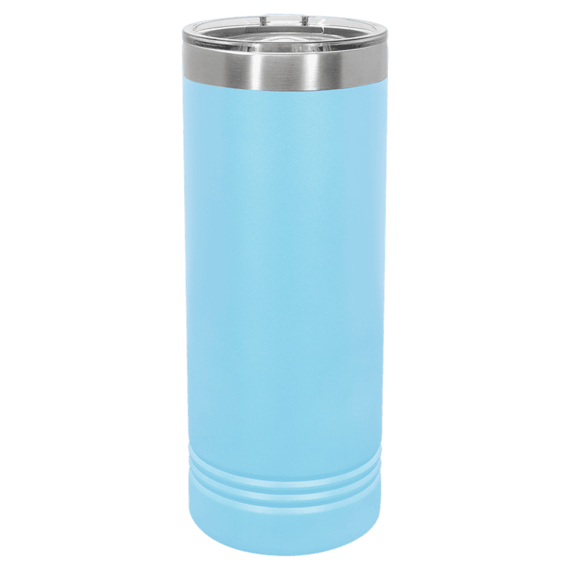 Light Blue 22 oz. Polar Camel Skinny Tumbler with Slider Lid Light Blue 22 oz. Polar Camel Skinny Tumbler with Slider Lid