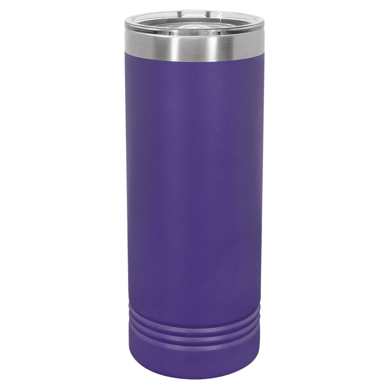 Purple 22 oz. Polar Camel Skinny Tumbler with Slider Lid Purple 22 oz. Polar Camel Skinny Tumbler with Slider Lid