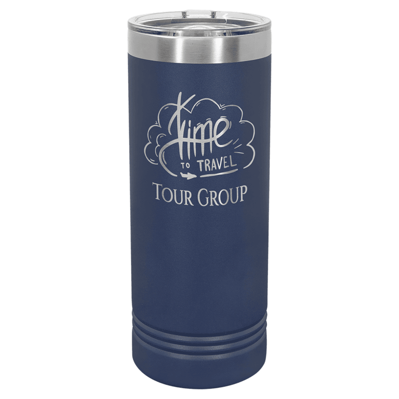 Navy Blue 22 oz. Polar Camel Skinny Tumbler with Slider Lid Navy Blue 22 oz. Polar Camel Skinny Tumbler with Slider Lid