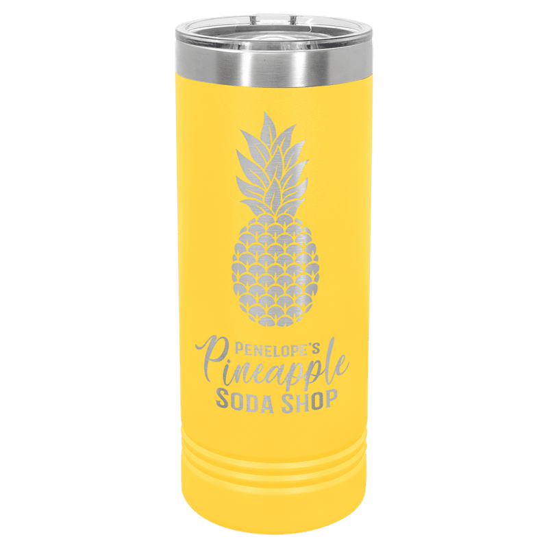 Yellow 22 oz. Polar Camel Skinny Tumbler with Slider Lid Yellow 22 oz. Polar Camel Skinny Tumbler with Slider Lid